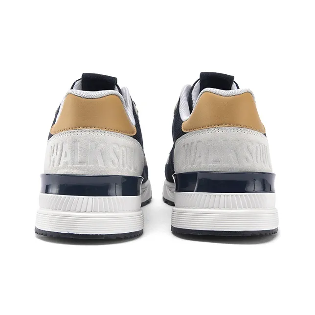 WALK SOUL Warm Coverage Rebound Support Wear Resistant Slip Resistant Low Top Height Increasing Shoes Men's-2