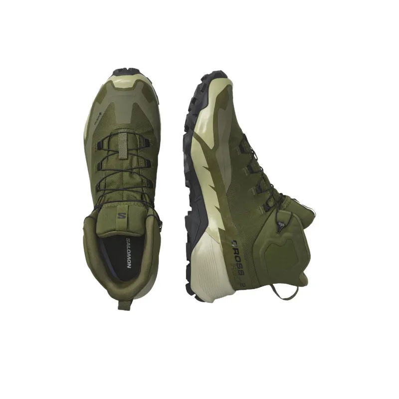 SALOMON Cross Hike 2 Mid GORE-TEX 'Olive Night'-3