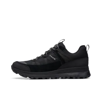 Clarks Waterproof Low Top Casual Shoes Men's Black