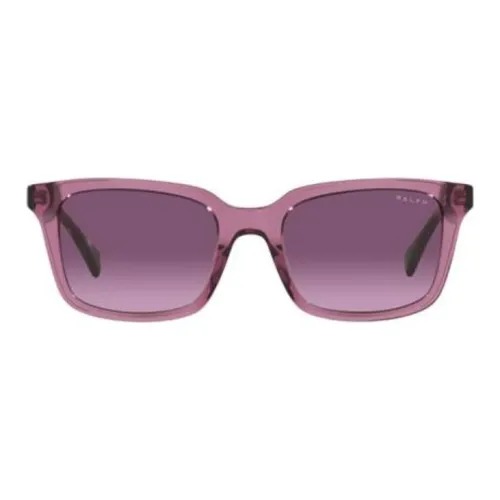 Polo Ralph Lauren Plastic Irregular Shape Sunglasses Women's Purple