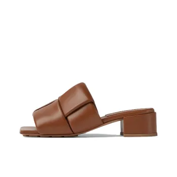 Bottega Veneta Genuine Leather Sole Slide Slippers Women's