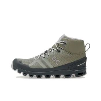 On Cloudrock 2 Slip-Resistant Low-Top Running Shoes Men's Green
