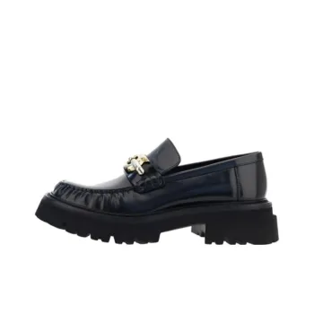 FERRAGAMO Gancini buckle Leather Loafers