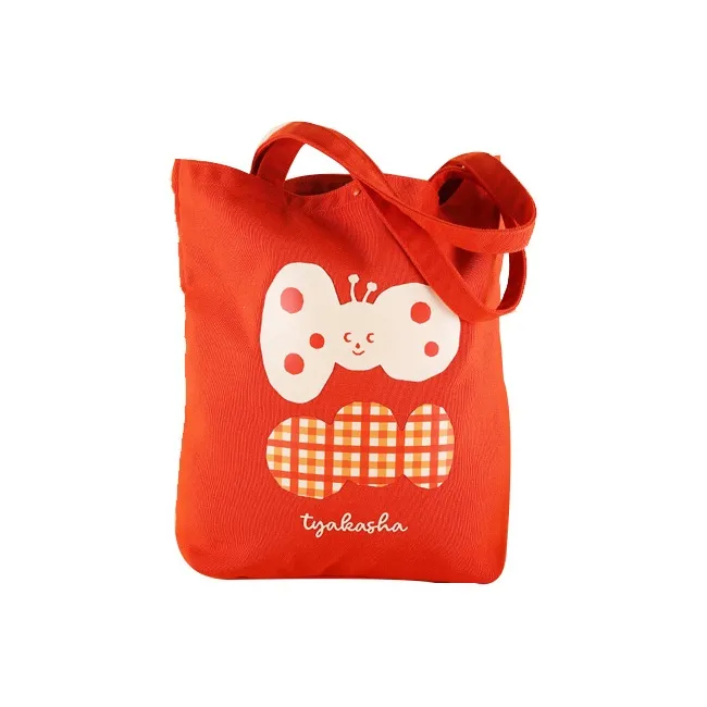 KOKUYO ×Taka Sha Collaboration Polyester Handbag Shoulder Bag Regular Unisex Beige/Red-9