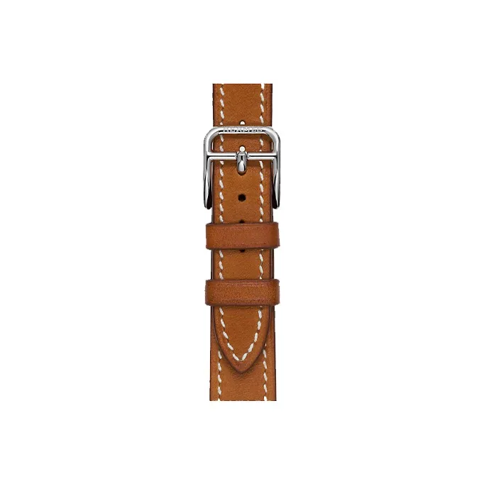 HERMES Watch Band All Compatibility Cowhide Leather Material-0