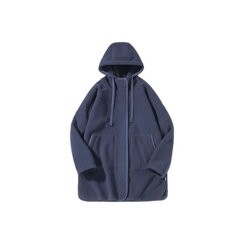 OUTDOOR PRODUCTS Velvet Jackets Women's Navy Blue