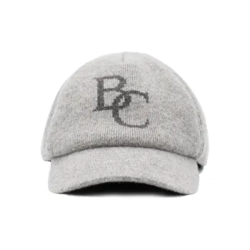 Brunello Cucinelli Cashmere Baseball Caps Men's Gray