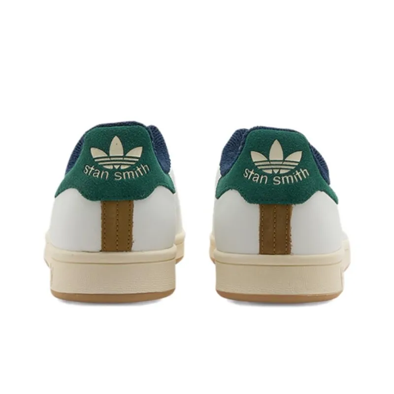 adidas originals StanSmith "Chalk Collegiate Green Gum"-2