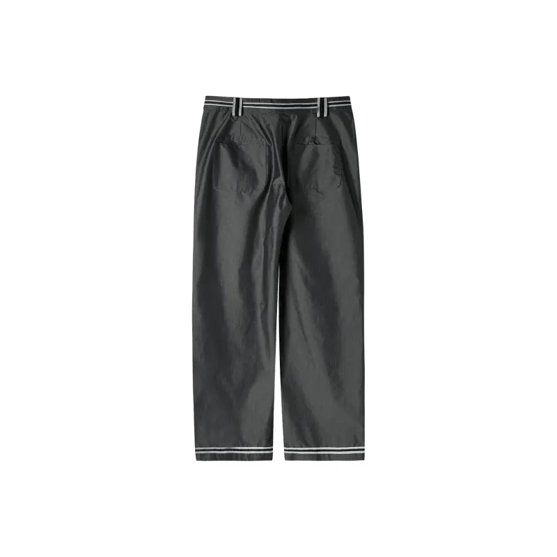 COKEIN Casual Pants Men Dark Gray-1