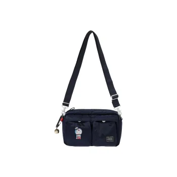 PORTER Doraemon Collaboration Nylon Crossbody Bag Shoulder Bag Unisex Marine Blue