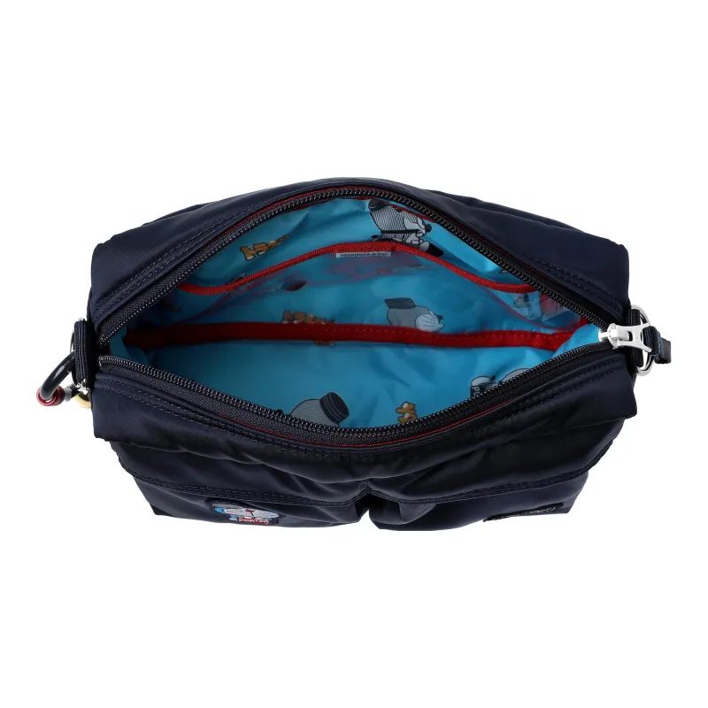 PORTER Doraemon Collaboration Nylon Crossbody Bag Shoulder Bag Unisex Marine Blue-4