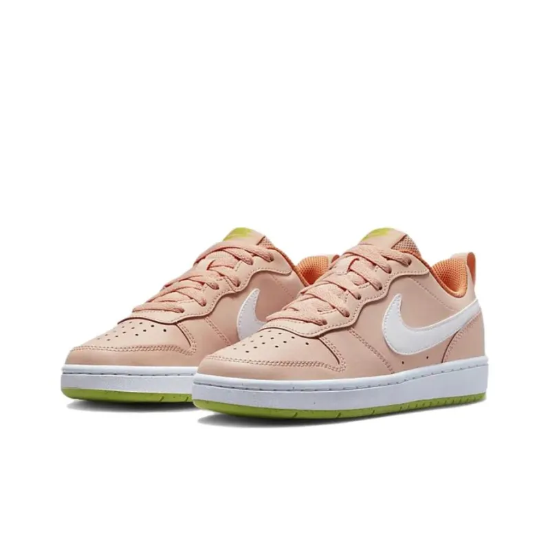 Nike Court Borough Low 2 'Pink White' Gs-2