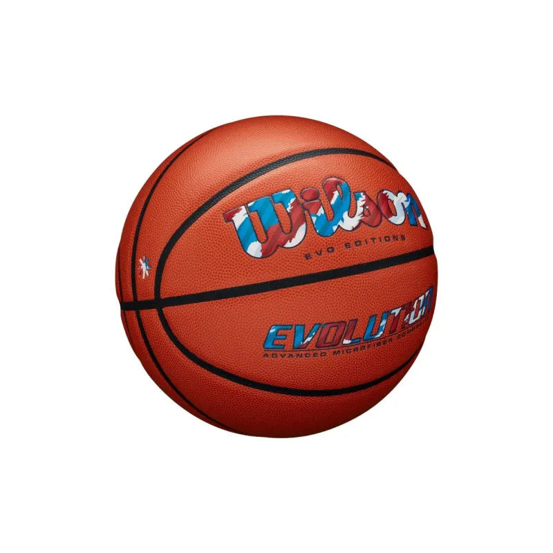 Wilson Microfiber Leather Basketball Brown Size 76 Size Training Unisex-4