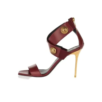 BALMAIN Alma Heeled Sandals Women's