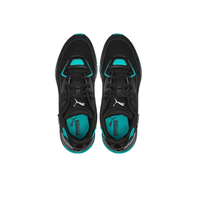 PUMA Mercedes Amg Petronas Motorsport F1 Anti-Slip Wear-Resistant Low-Top Casual Shoes Men's Black-3