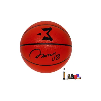 MARBURY Microfiber Leather Basketball Red Brown Size 7 Training Match Unisex