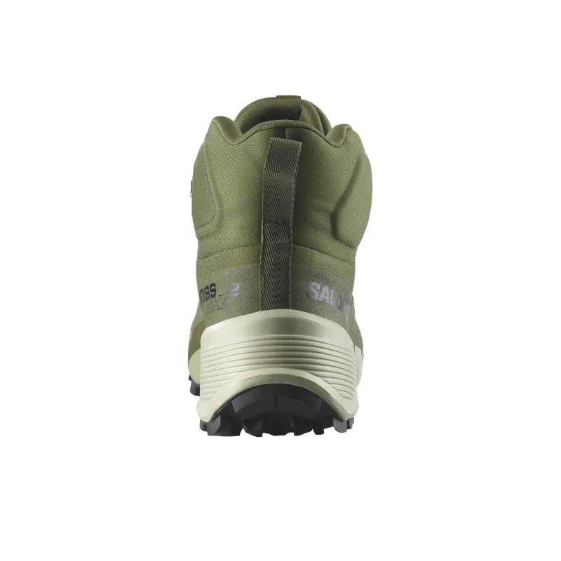 SALOMON Cross Hike 2 Mid GORE-TEX 'Olive Night'-4