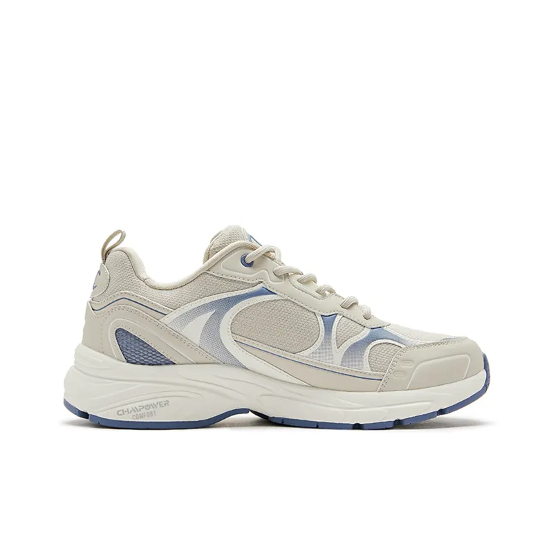 Champion Slip-Resistant Low-Top Running Shoes Men's Gray/Blue-1