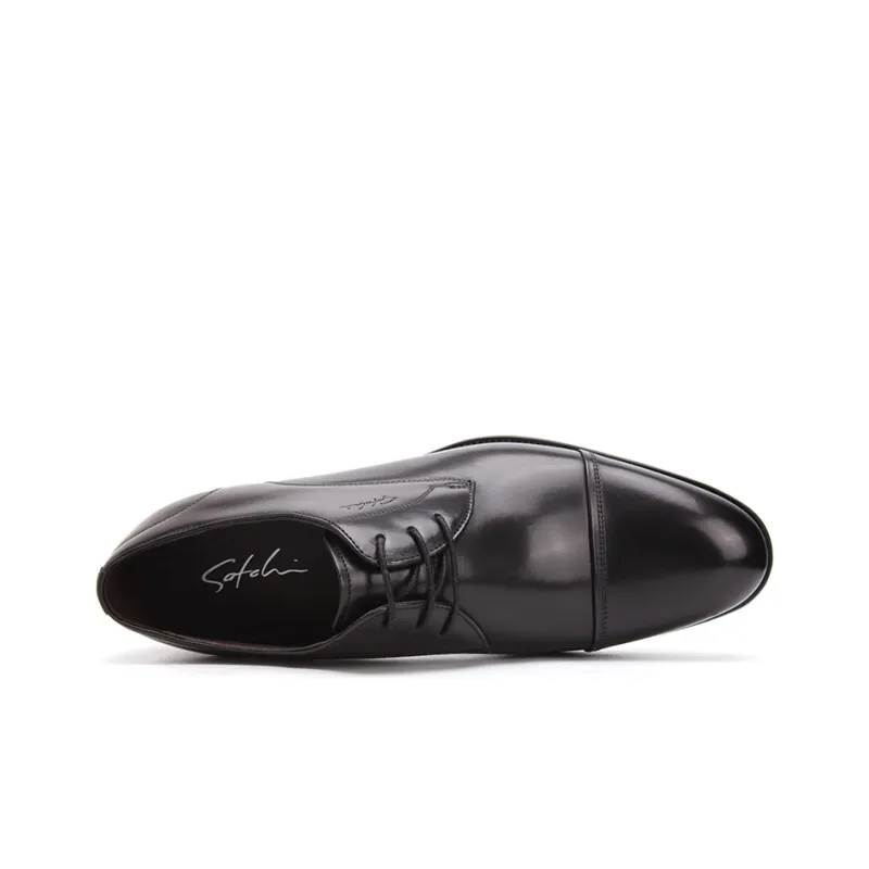 Satchi Dress Shoes Men Low Top Black-3