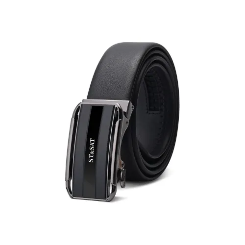 ST&SAT Leather Belts Men