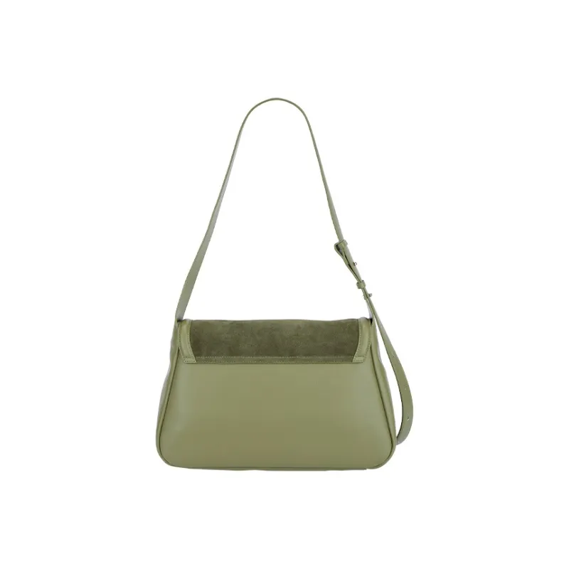 AMAZING SONG Cow Leather Shoulder Bag, Crossbody Bag Large Size Women's-15