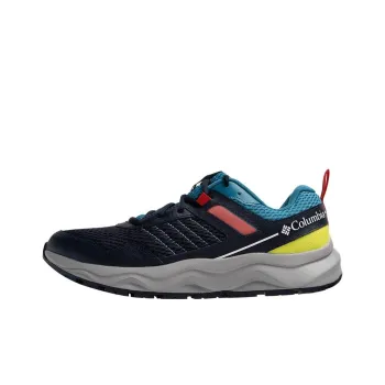 Columbia PLATEAU™ Cushioning Anti-Slip And Wear-Resistant Low-Top Outdoor Shoes Men's Dark Blue
