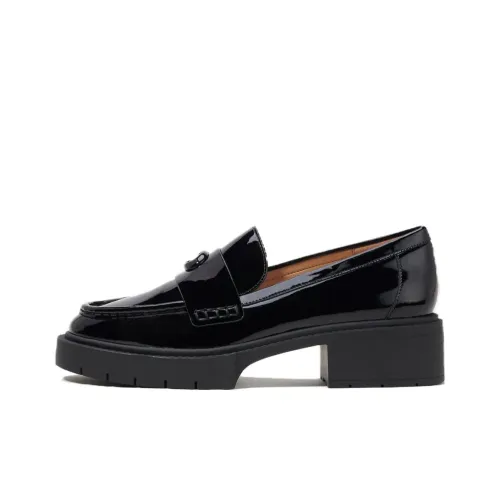 COACH Leah Loafers Women's Black