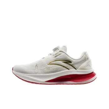 Anta Cushioning Wear Resistant Low Top Running Shoes Women's White