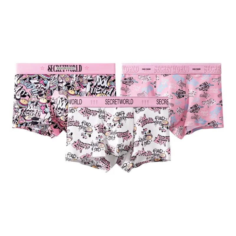 SecretWorld Underpants Men's Combo Set-0