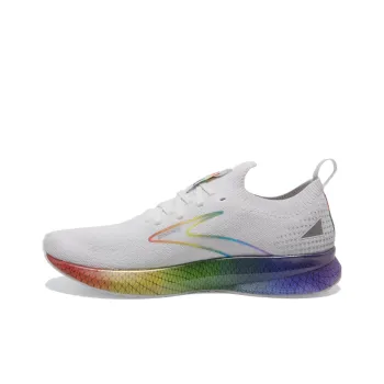 Brooks StealthFit 5 Wear-Resistant Slip-Resistant Low-Top Running Shoes Men's White