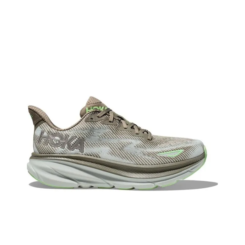 HOKA ONE ONE Clifton 9 Olive Haze-1