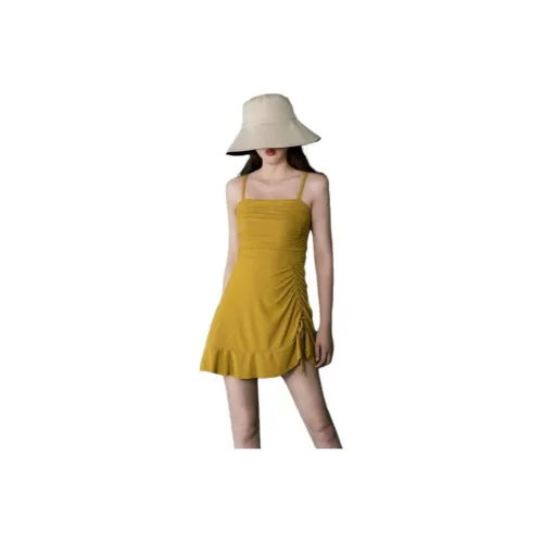 Xu Susu One-Piece Swimsuits Women's Ginger Yellow