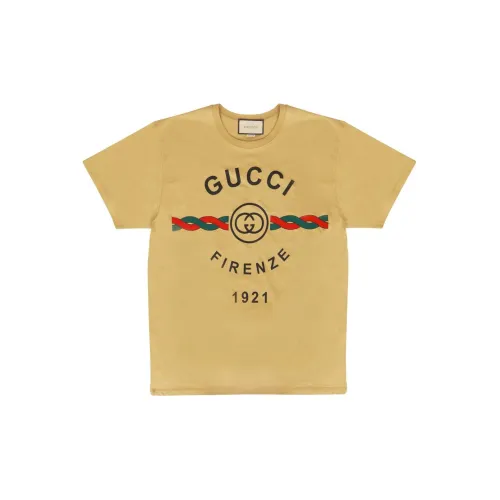 GUCCI T-Shirts Men Beige