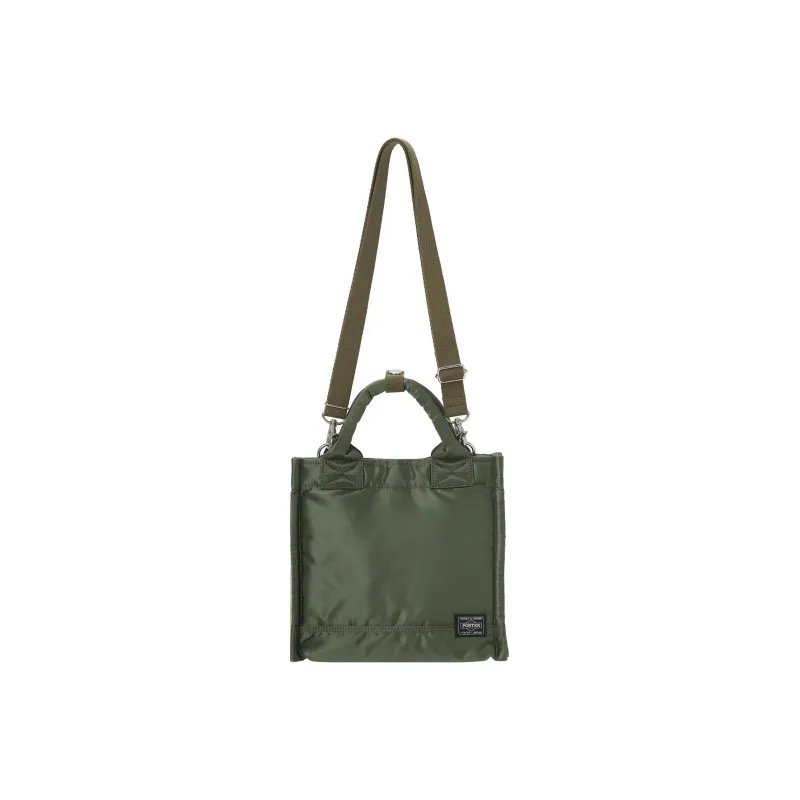 PORTER My Neighbor Totoro Collaboration Nylon Twill Shoulder Bag Crossbody Bag Handbag Unisex Green-0