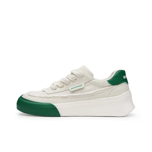 Warrior Sky Power Fringe Girlish Collection Wear Resistant Low Top Casual Shoes Women's Beige/Green