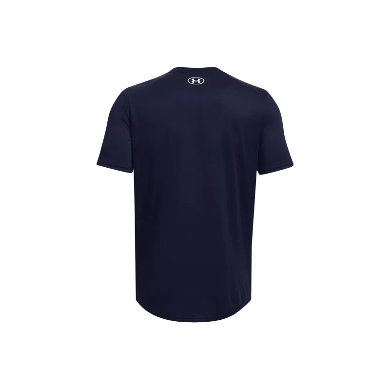Under Armour Tech T Shirts Men Navy-1