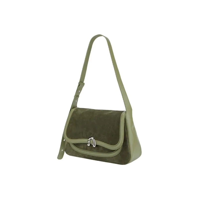 AMAZING SONG Cow Leather Shoulder Bag, Crossbody Bag Large Size Women's-14