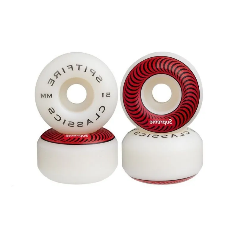 Supreme Supreme FW19 Skateboard Wheels Double Kick Skateboard Land Surfboard-3