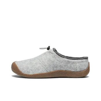KEEN Howser 3 SLIDE Anti Slip And Wear Resistant Support Low Top Casual Shoes Women's Light Gray Steam Gray