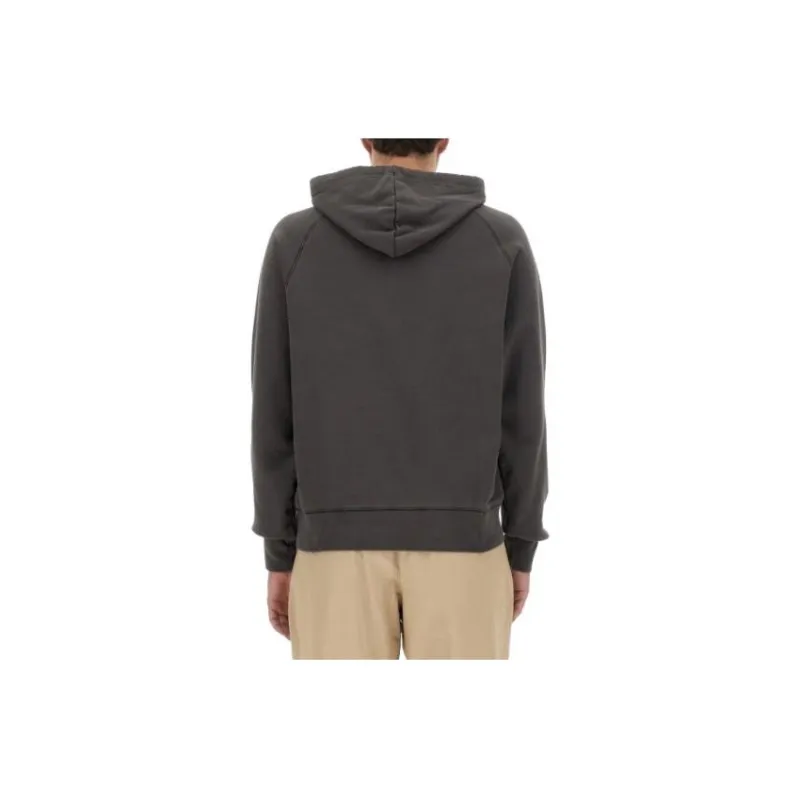 PS By Paul Smith Logo Embroidered Drawstring Hoodie-1