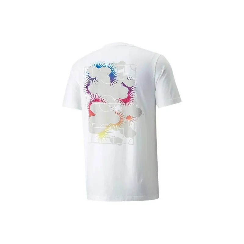 PUMA Neymar Series T-Shirts Men Light Gray-1