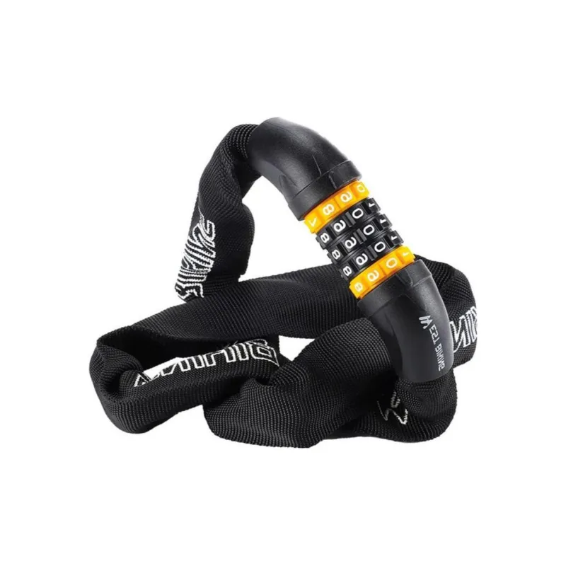 WEST BIKING Bicycle Locks Zinc Alloy Anti Pry Anti Rust Protective Coded Lock-2