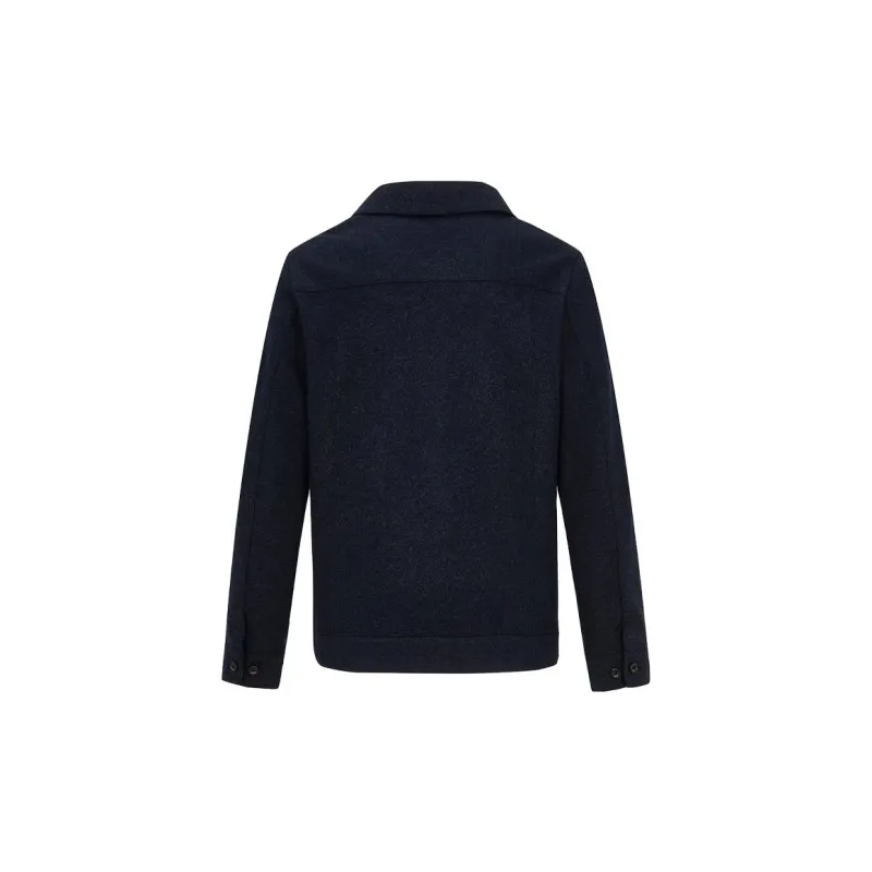 HAZZYS FW23 Jackets Coats Men's Dark Navy Blue-1