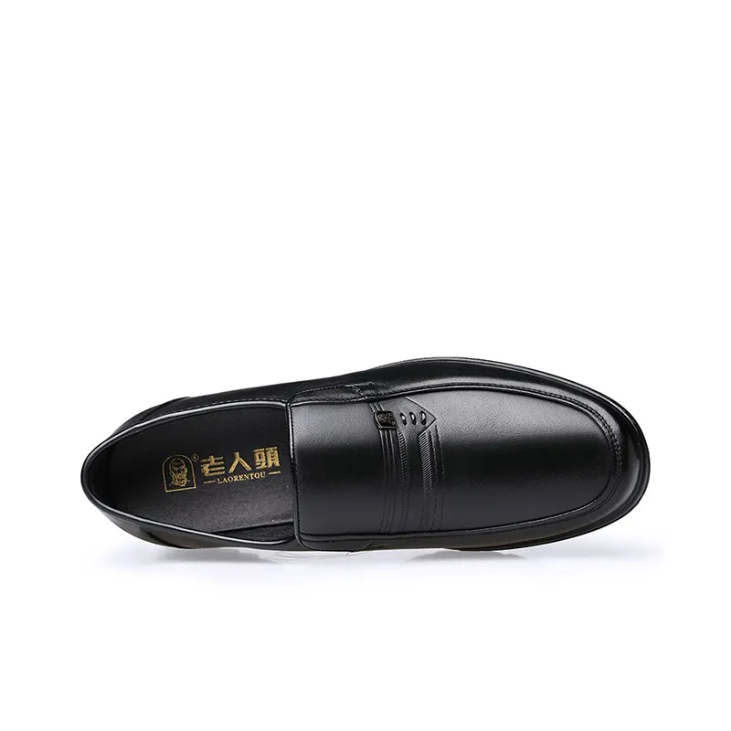 LAORENTOU Men's Casual Shoes Men Low Top Brown-11