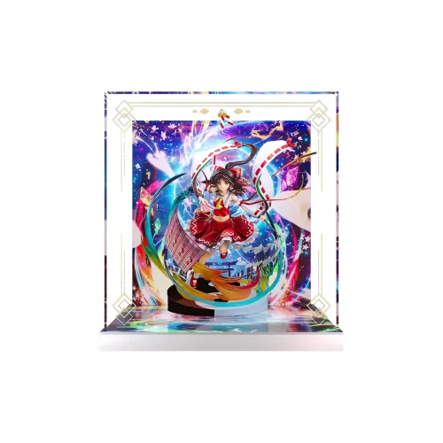 AOWOBOX Compatibility With GSC Good Smile Company Touhou LostWord Marisa Figure Display Case Model Accessories