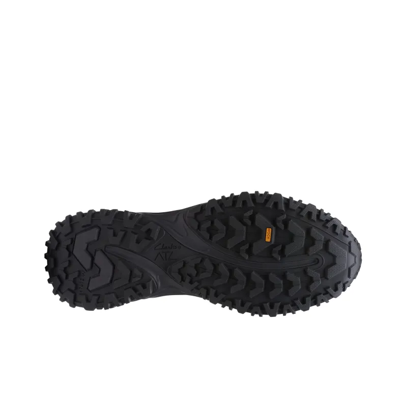 Clarks Low Top Casual Shoes Men's Black-4