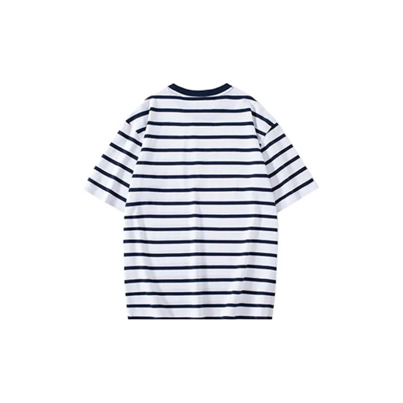 OUTDOOR PRODUCTS T Shirts Unisex Marine Blue Stripe-1