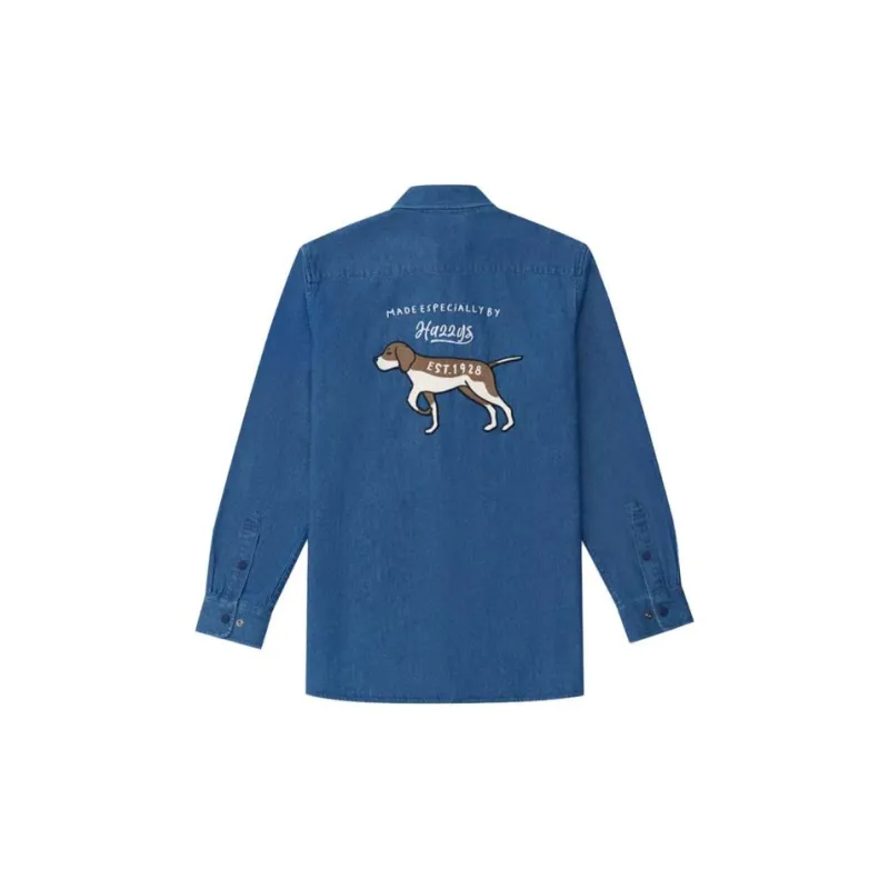 HAZZYS Shirts Men Blue-1