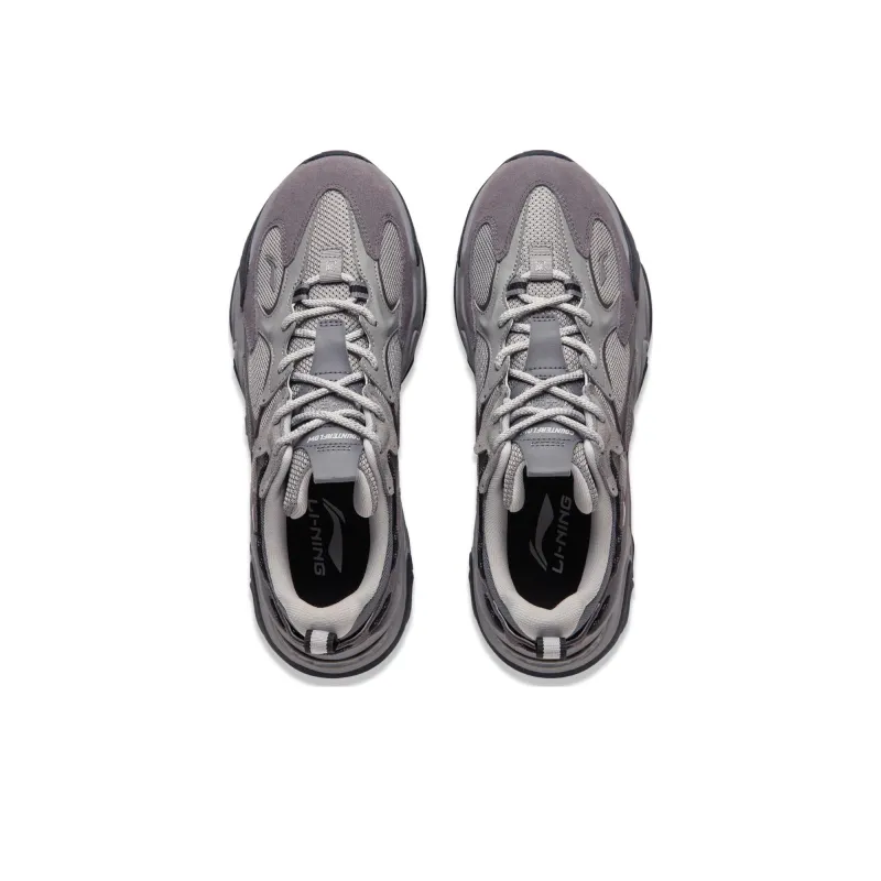 LINING Casual Shoes Men Low Top Gray-4