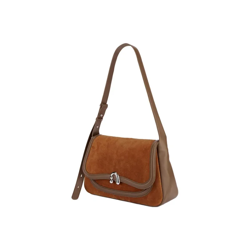 AMAZING SONG Cow Leather Shoulder Bag, Crossbody Bag Large Size Women's-20